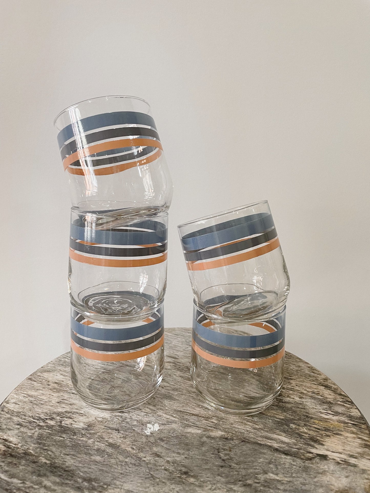 Strip 90s Tumblers, Set of 5