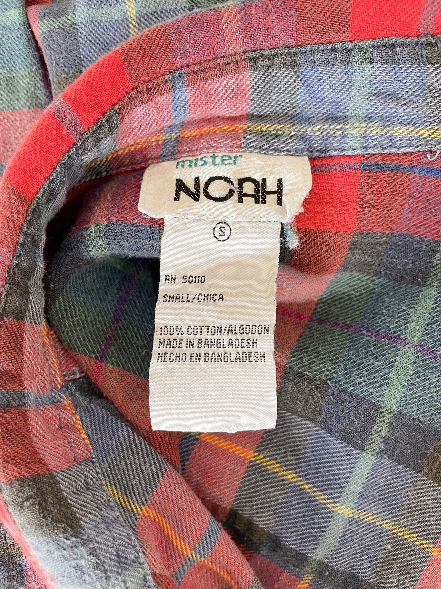 Mister Noah Faded Flannel
