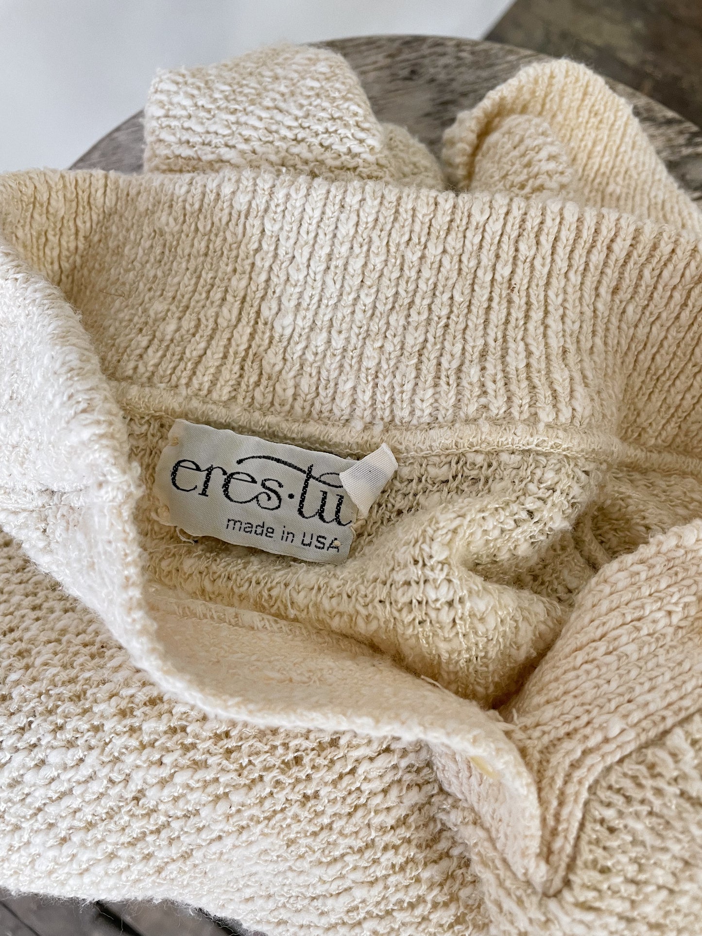 Eres•Tu Ivory Knit