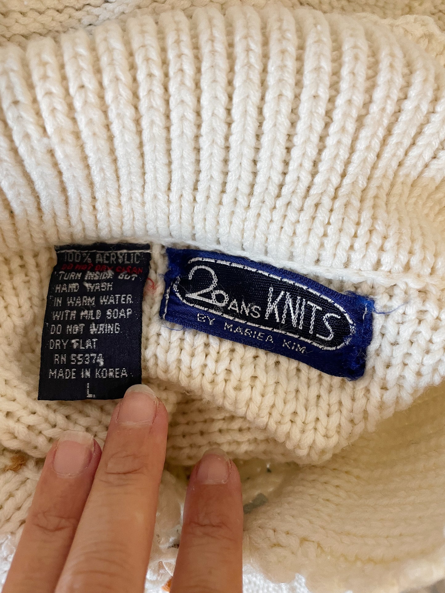 70s-Inspired Farrah Keyhole Sweater