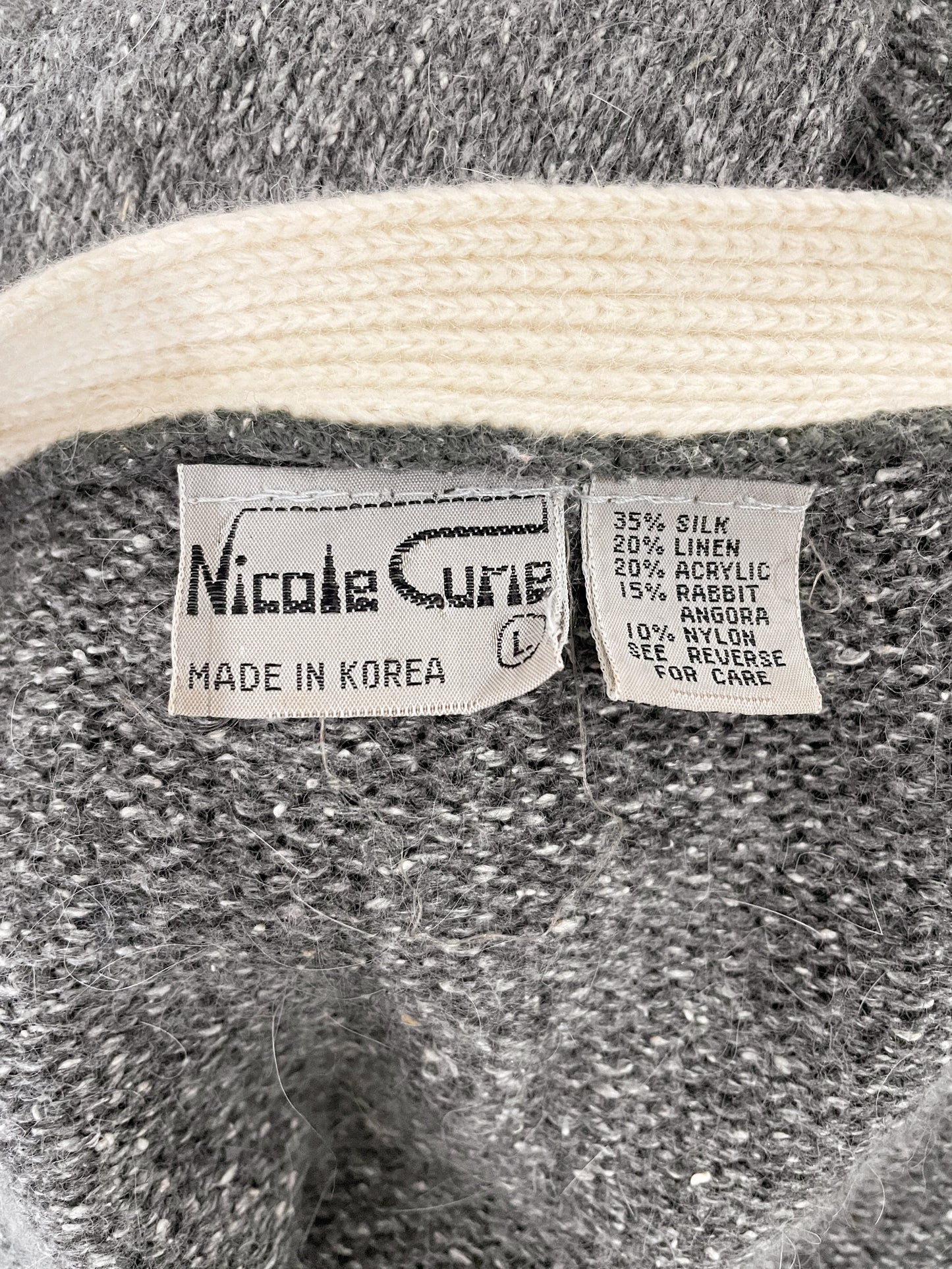 Angora Pearl Wrap Cardigan