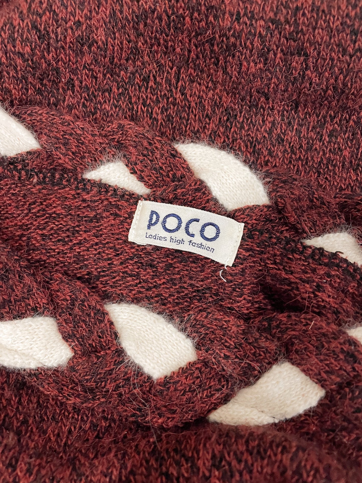 Braid Rosewood Sweater