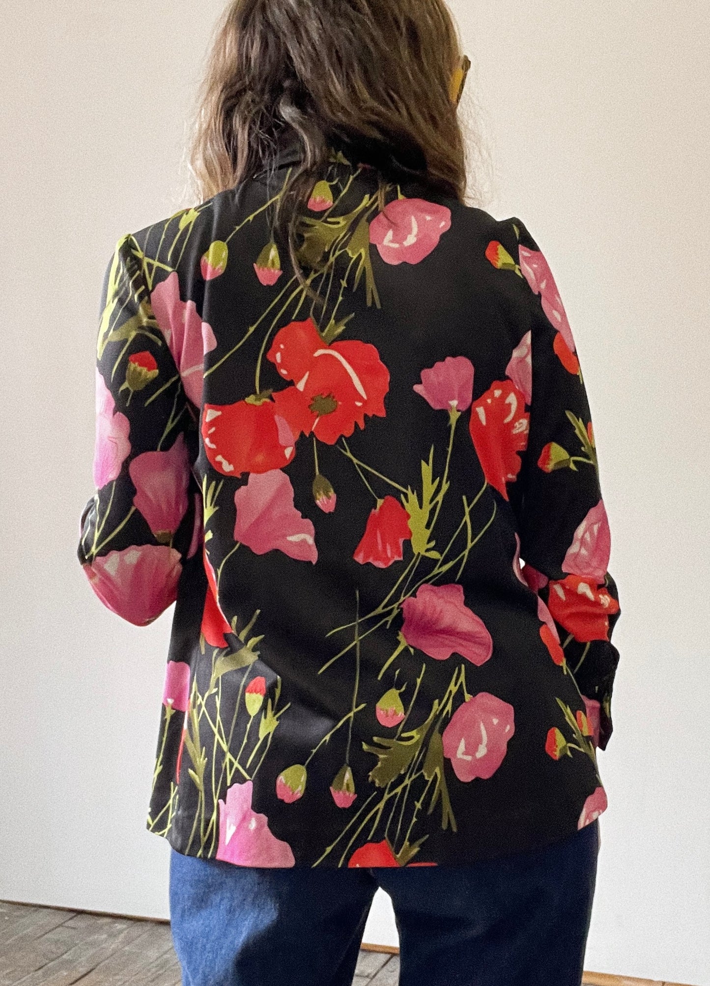 1970s Poppy Blouse
