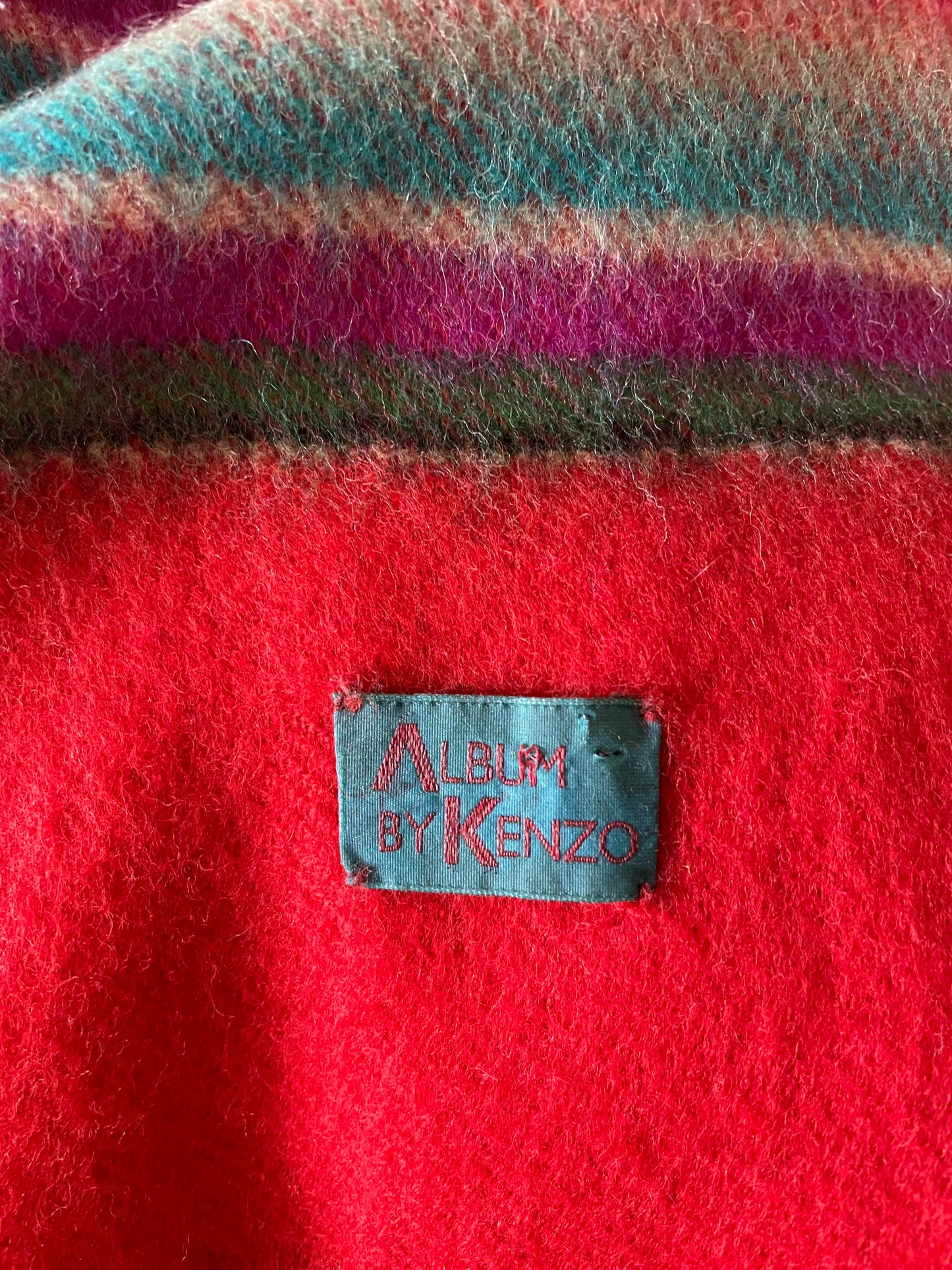 Album by Kenzo Wool Serapes Scarf