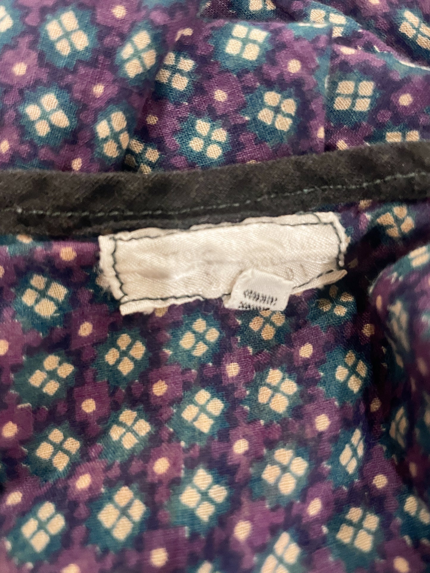 70s Cotton Gauze Indian Blouse