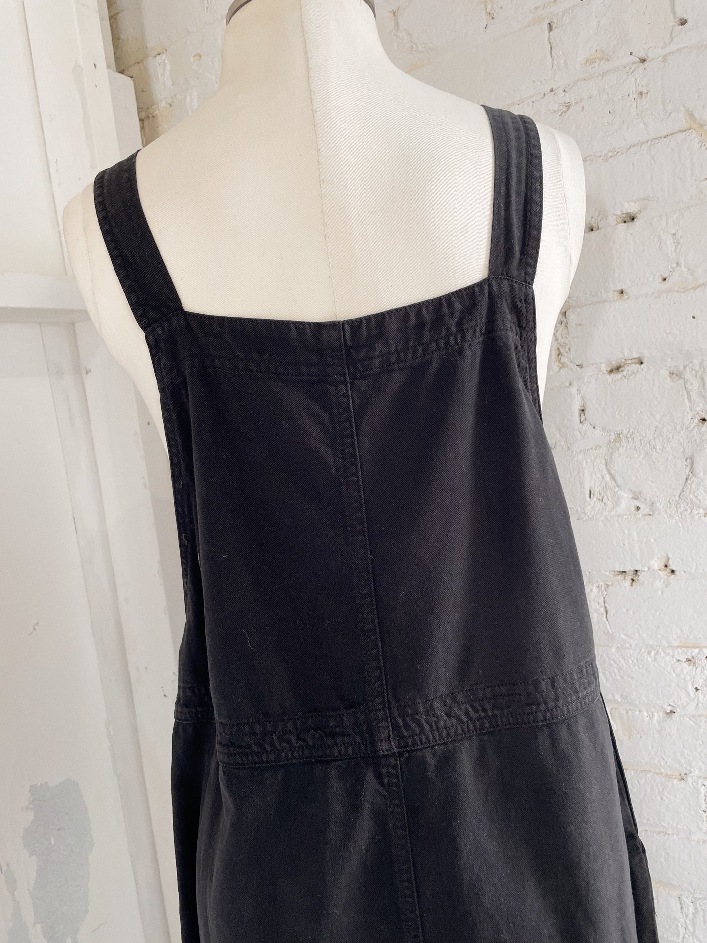 Y2K Embroidered Overall Dress