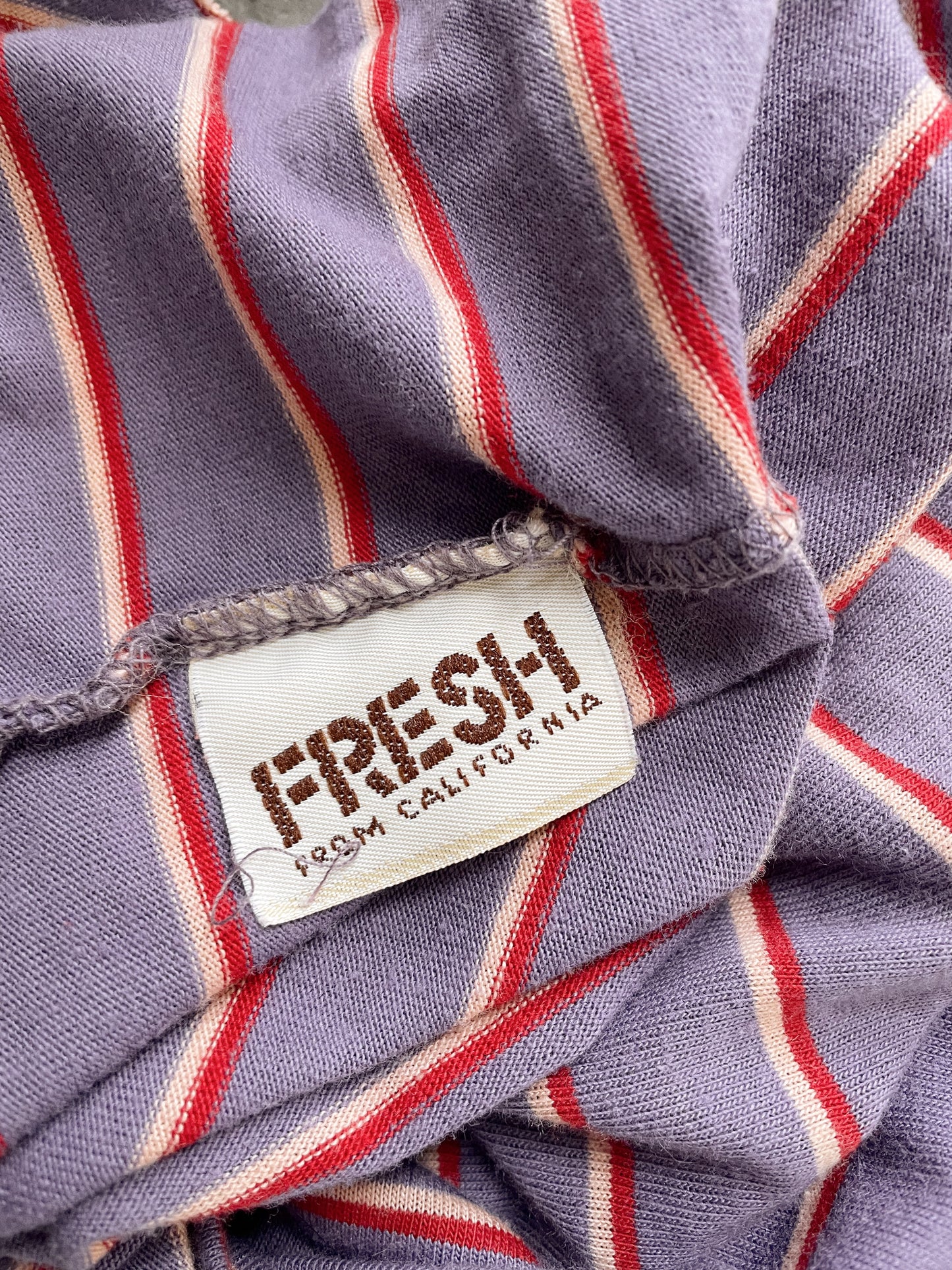 80s California Stripe Tank