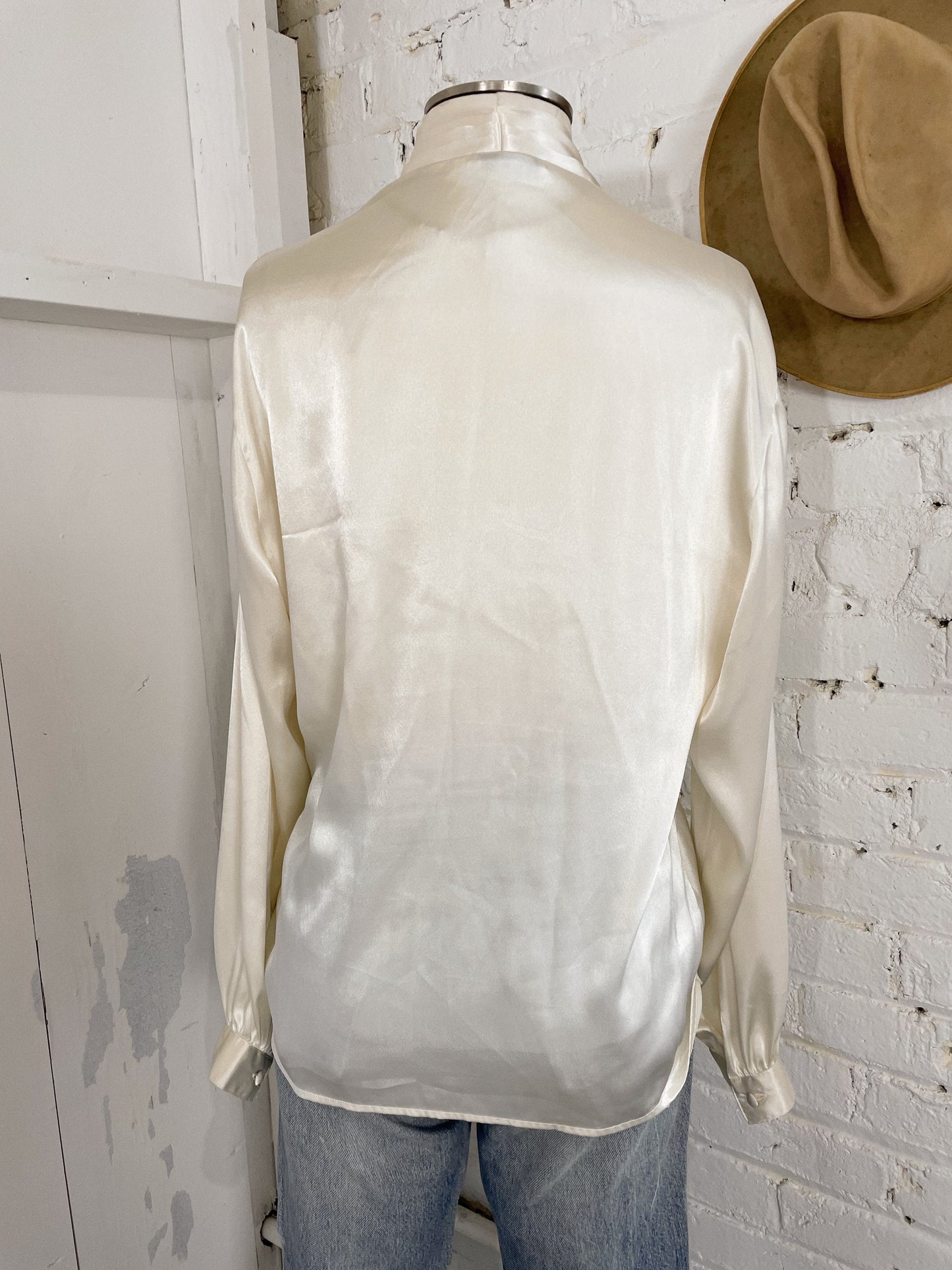 Lily Embroidered Ivory Blouse