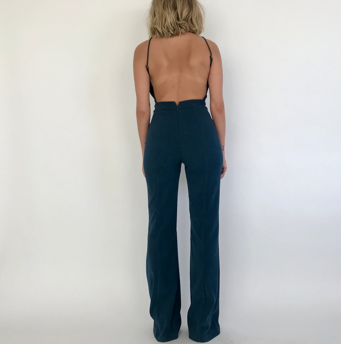 TEAL ANDERSON JUMPSUIT / EXTRA SMALL