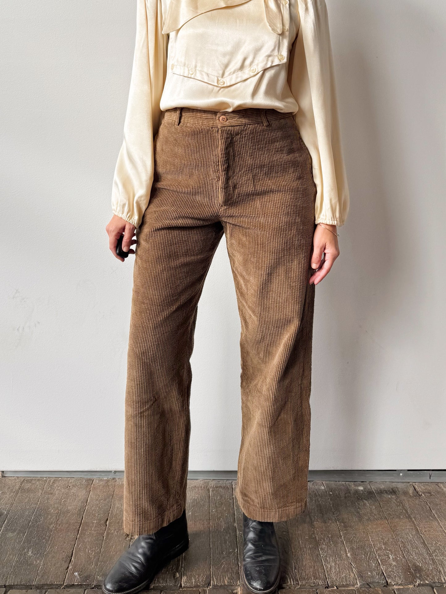 Vintage 70s Thick Corduroy Pant Trouser (28")