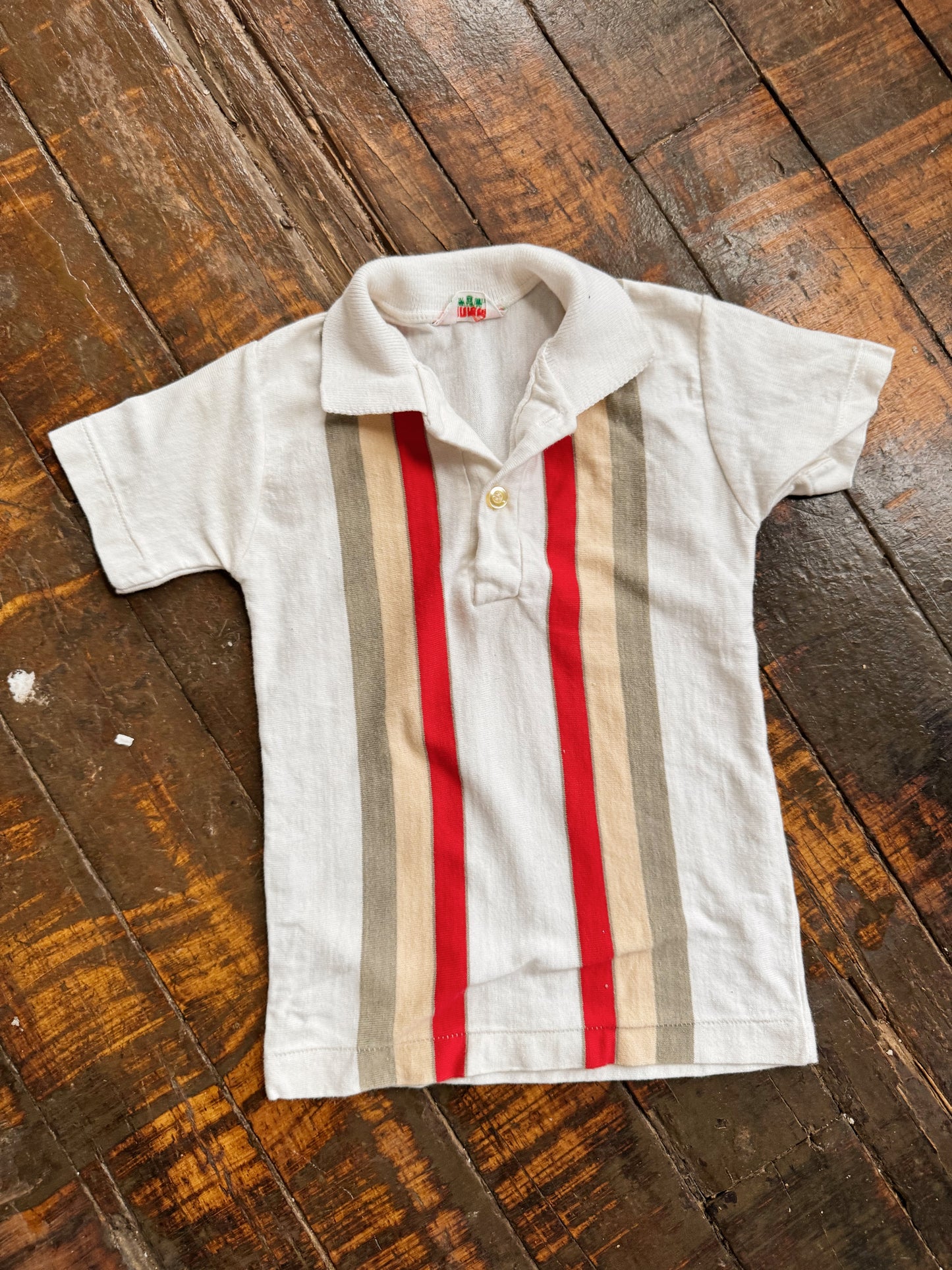 80s Striped Polo (18mths)