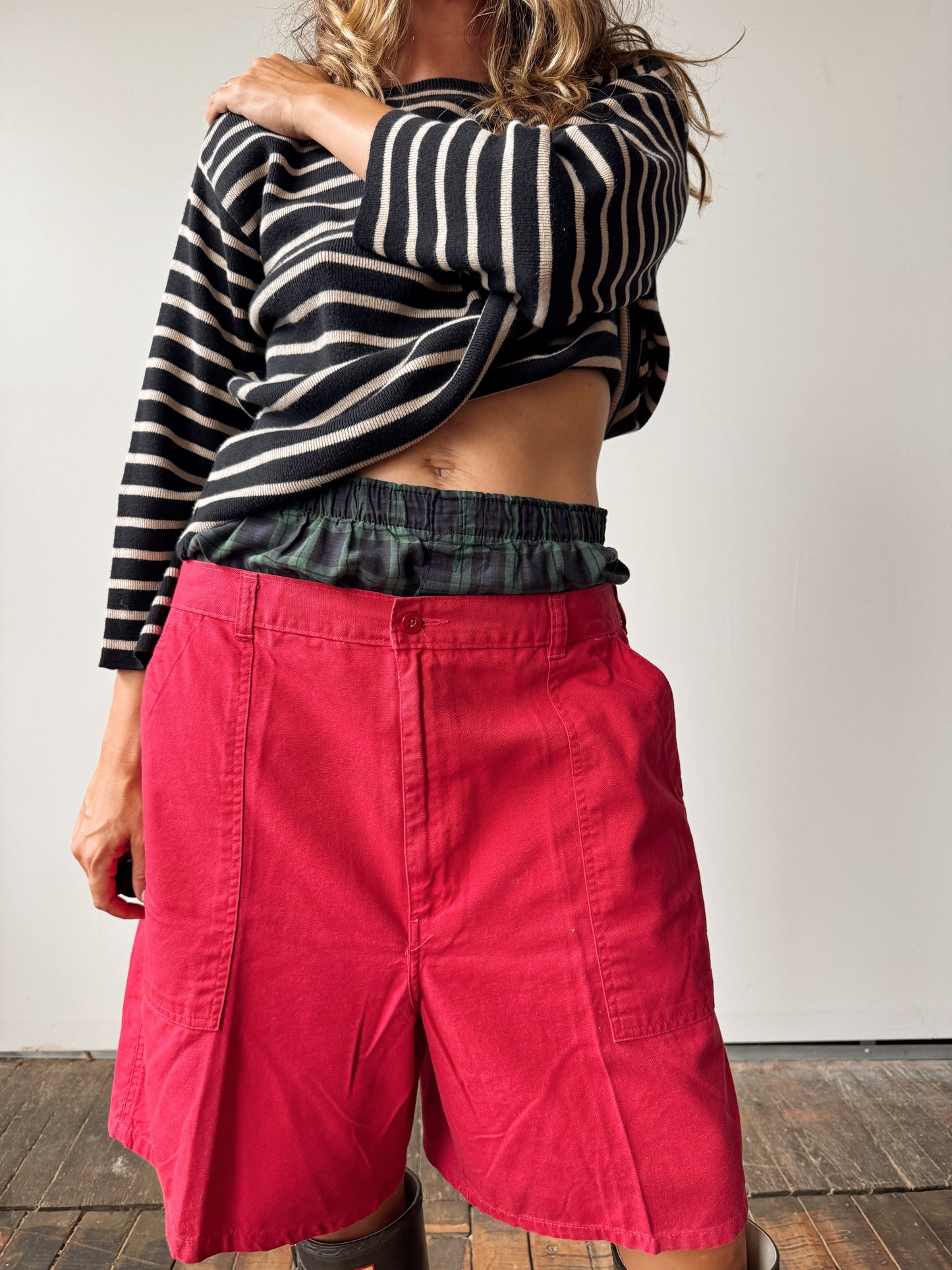 Duck Head Chino Red Shorts (34")