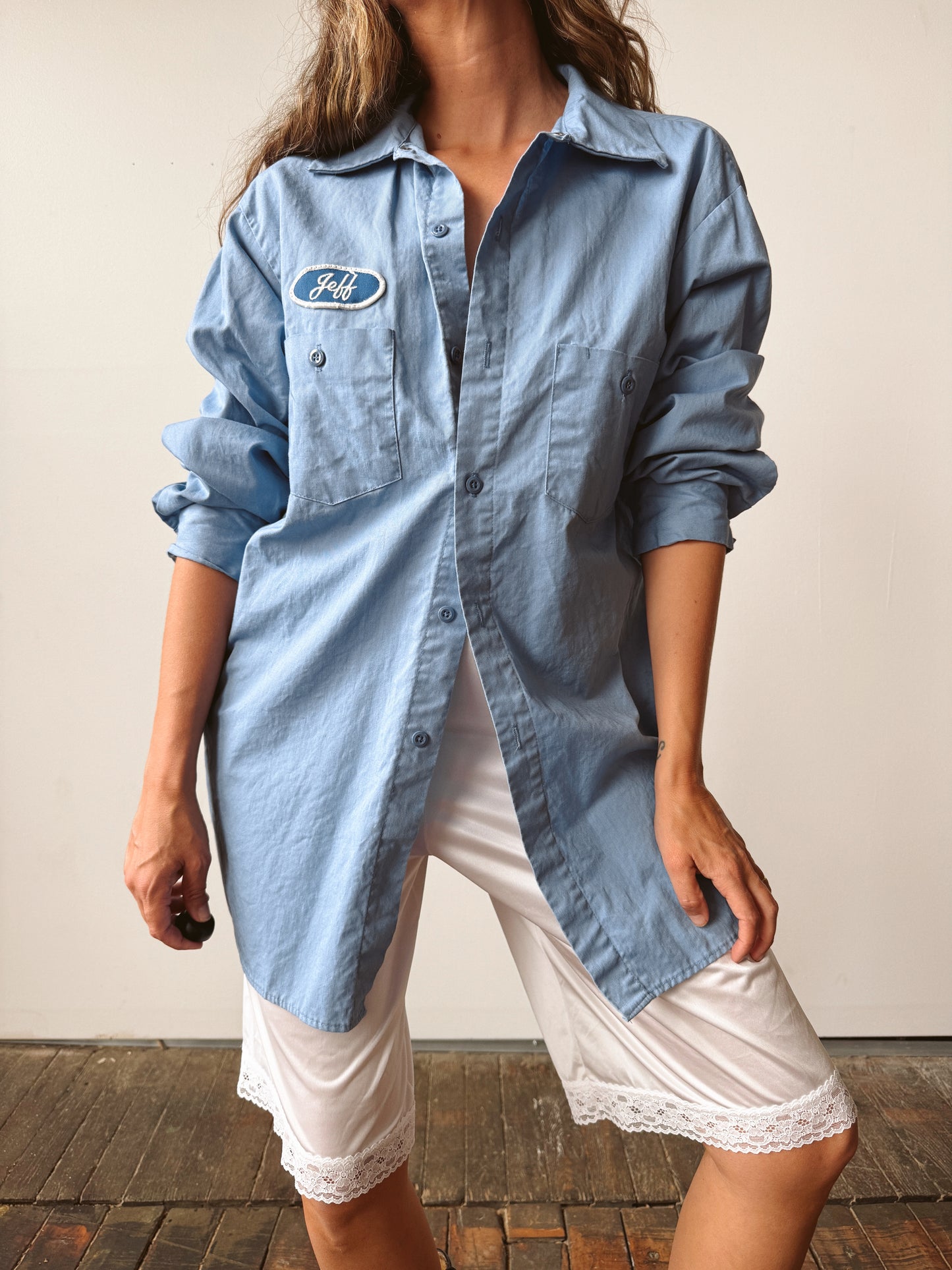 Vintage Mens Work Shirt (L)