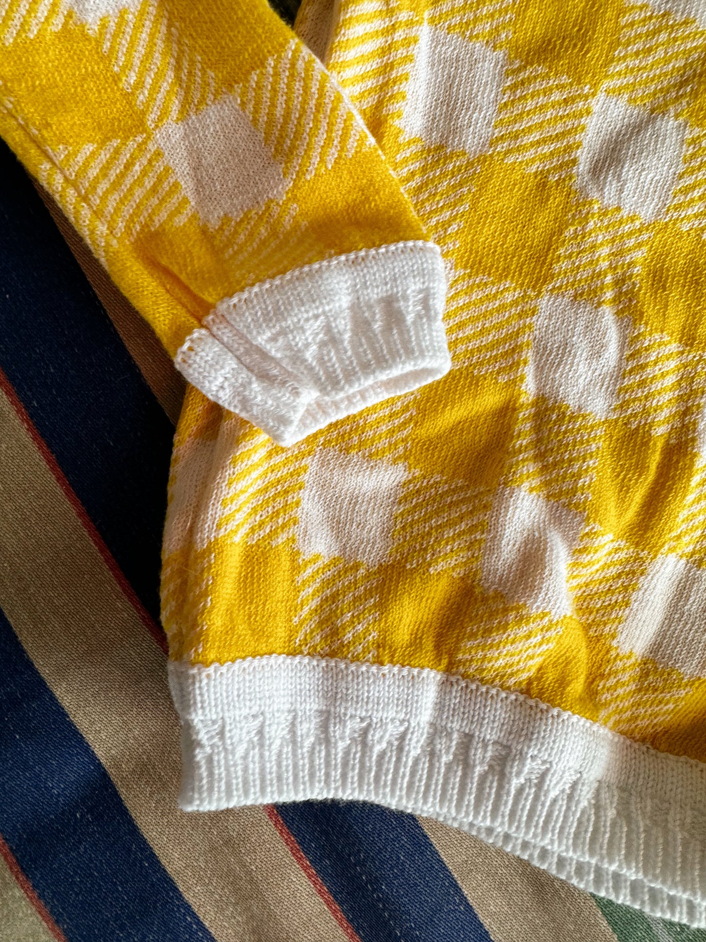 Yellow Buffalo Check Lightweight Sweater (12m)