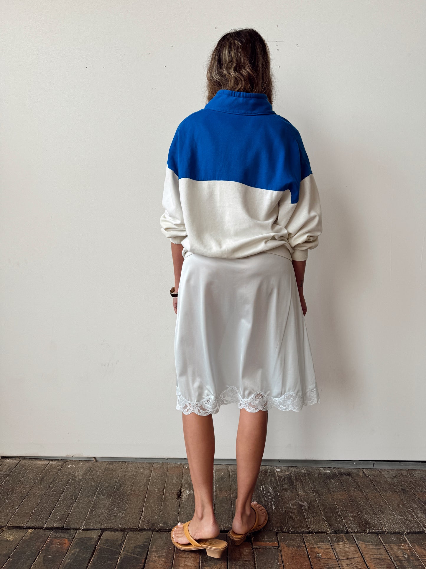 Vintage 90s San Francisco Half Zip Sweatshirt (M)