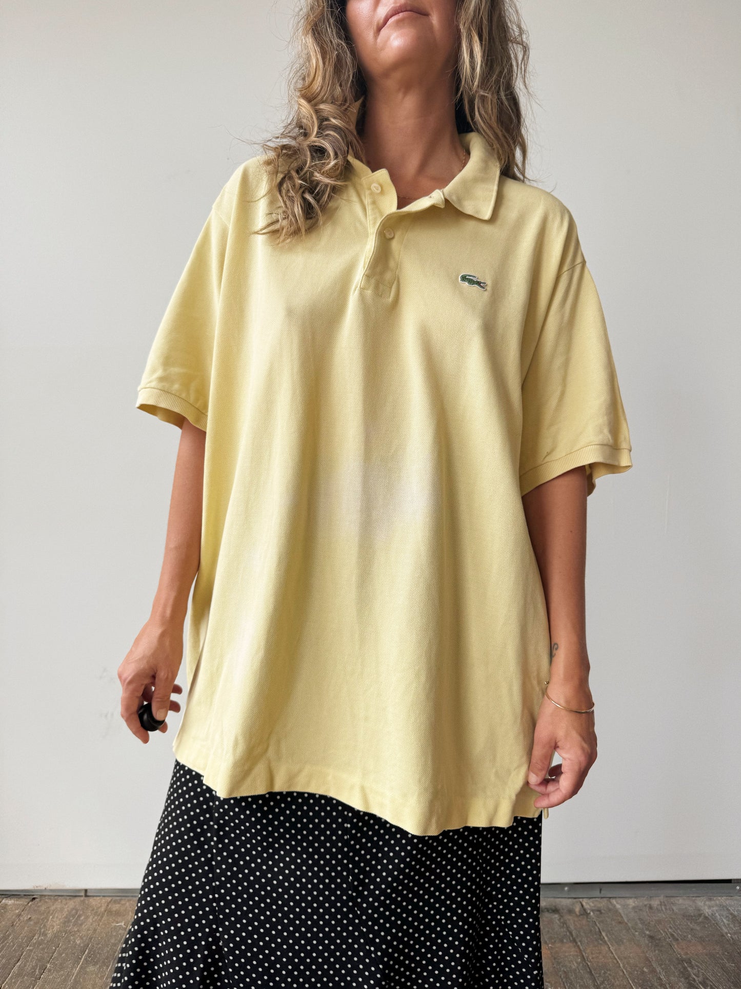 Butter Oversize 00s Lacoste Polo (XL)