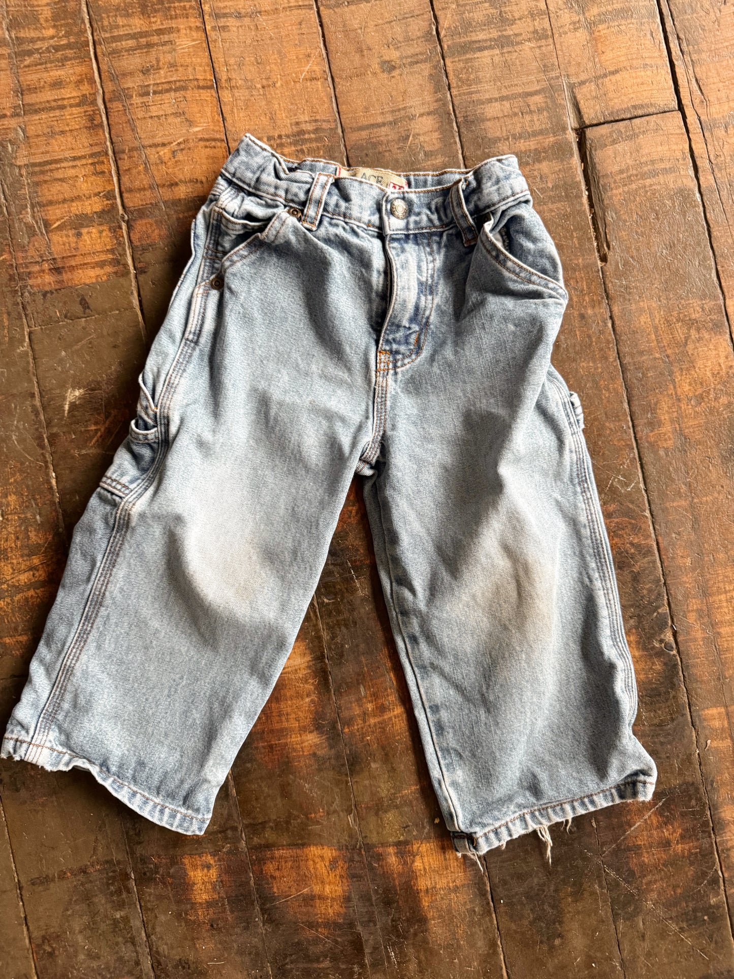 Wide Leg Carpenter Denim Jeans (24mths)