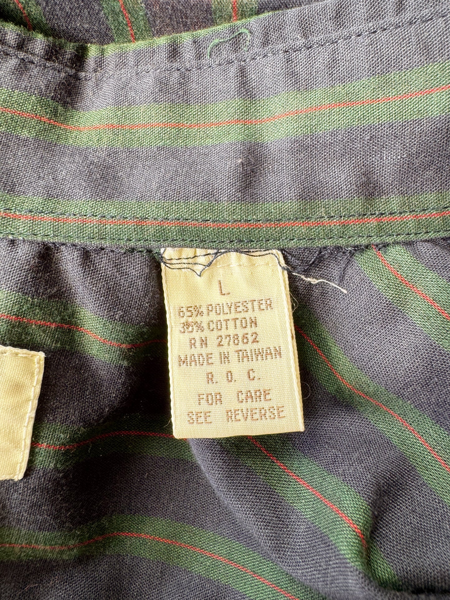 90s Sycamore Plaid Shirt (Mens L)