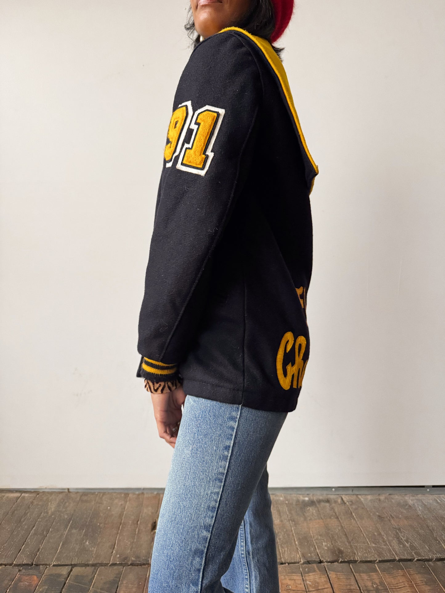 Monroe '91 Letterman Jacket (S)