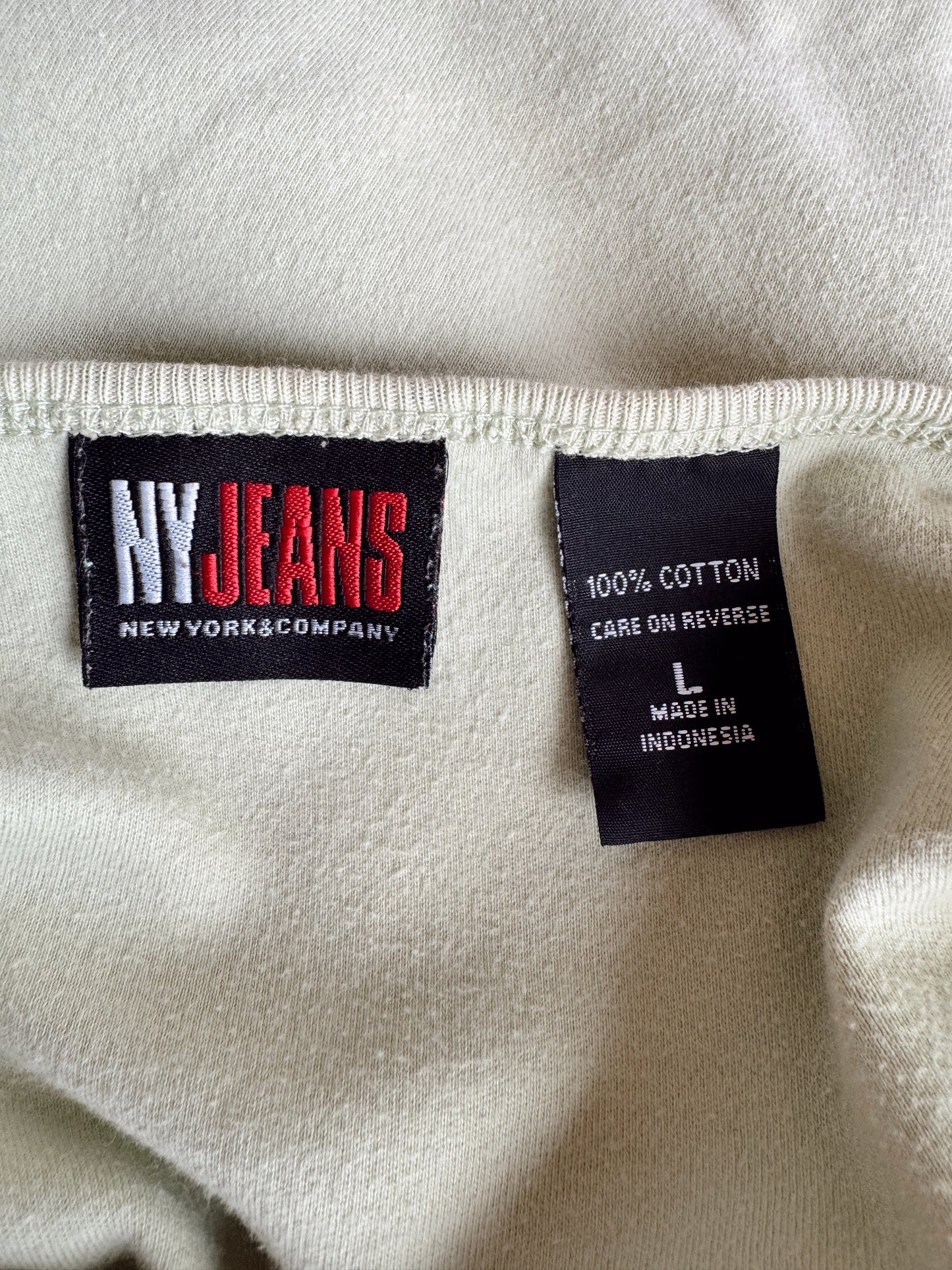 Chartreuse 90s Cotton Tank (L)