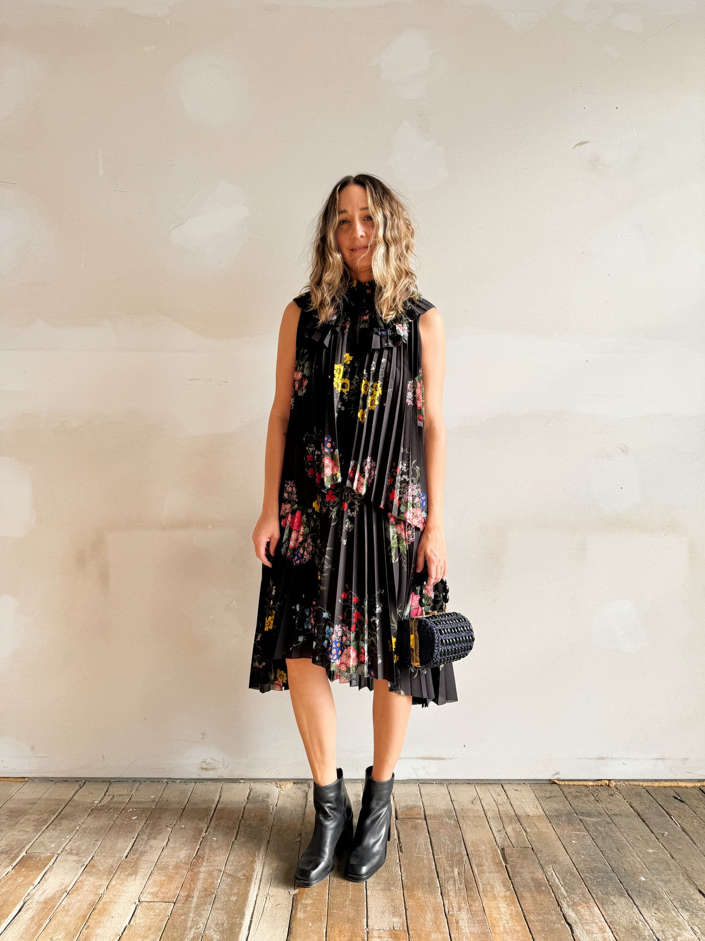 Erdem for HM Pleated Floral Tier Dress (XS) Erdem for HM Pleated Floral Tier Dress (XS)