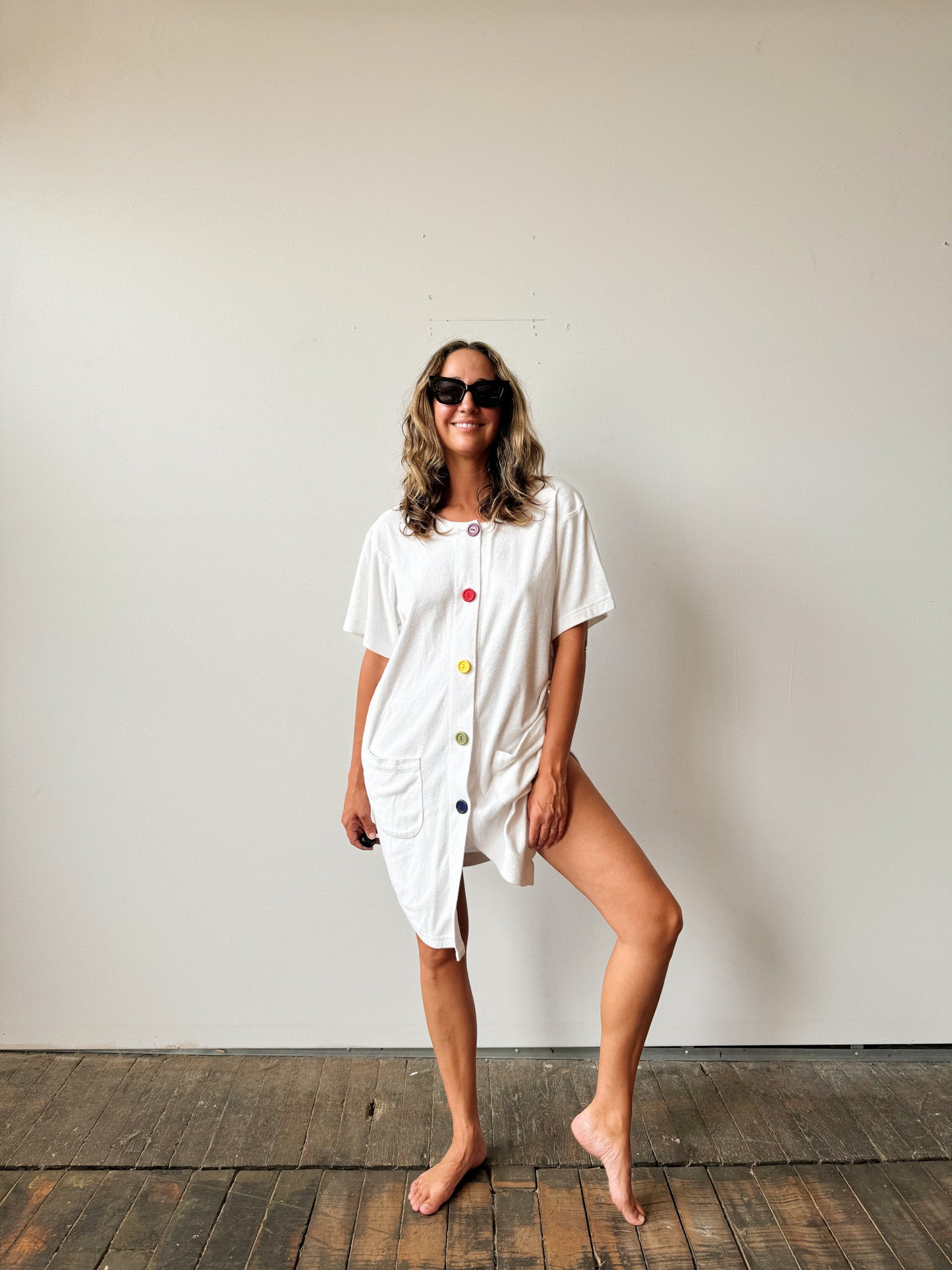 Palm Harbour Terrycloth Swim Cover-up (S)