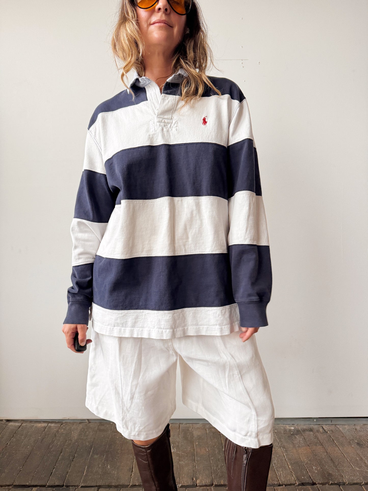 Ralph Lauren Y2K Rugby Shirt (Mens M)