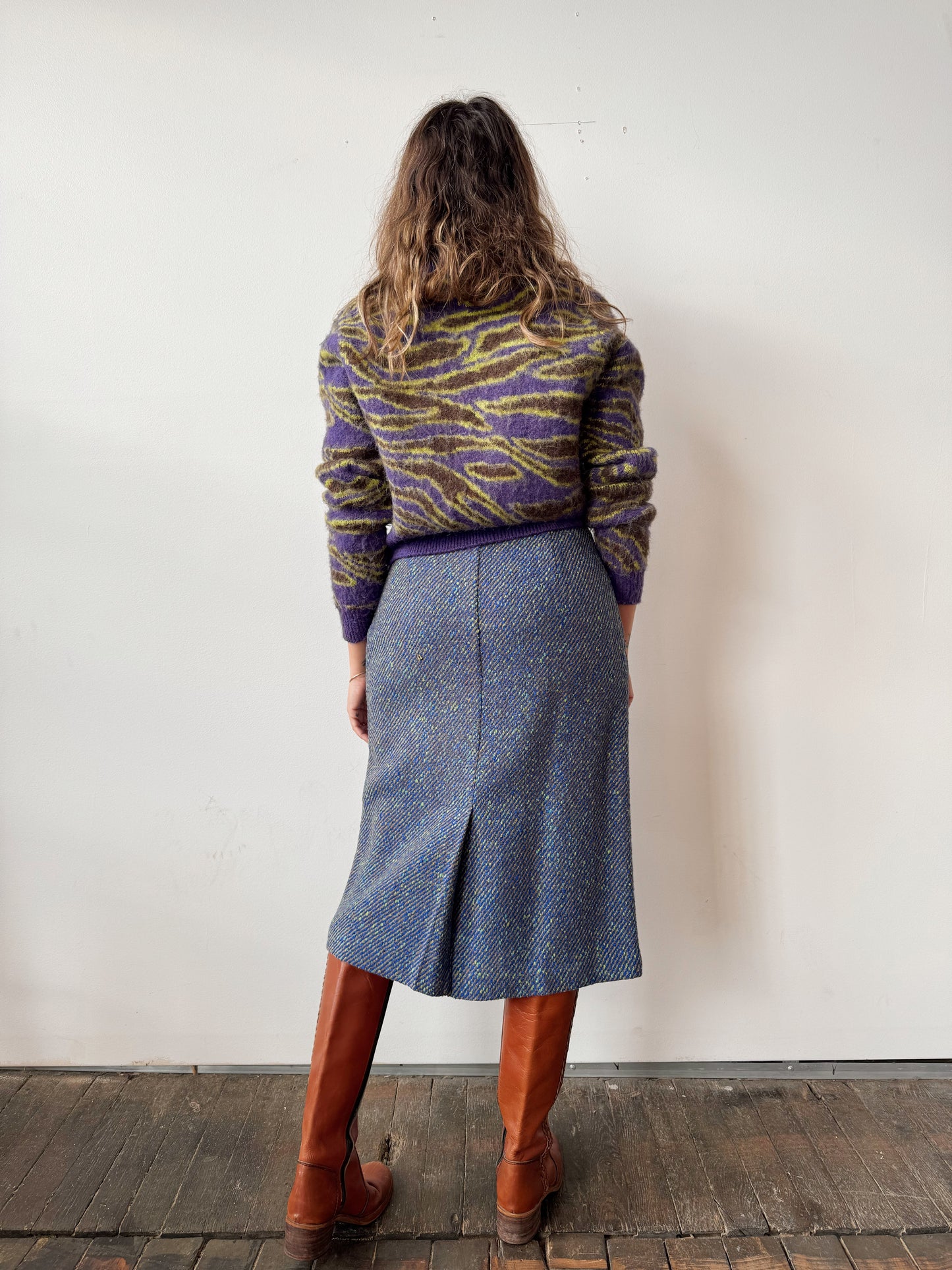 Tweed 60s Pencil Skirt (26")