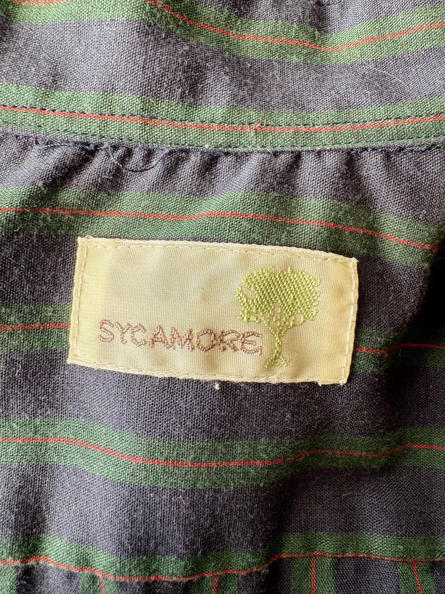 90s Sycamore Plaid Shirt (Mens L)