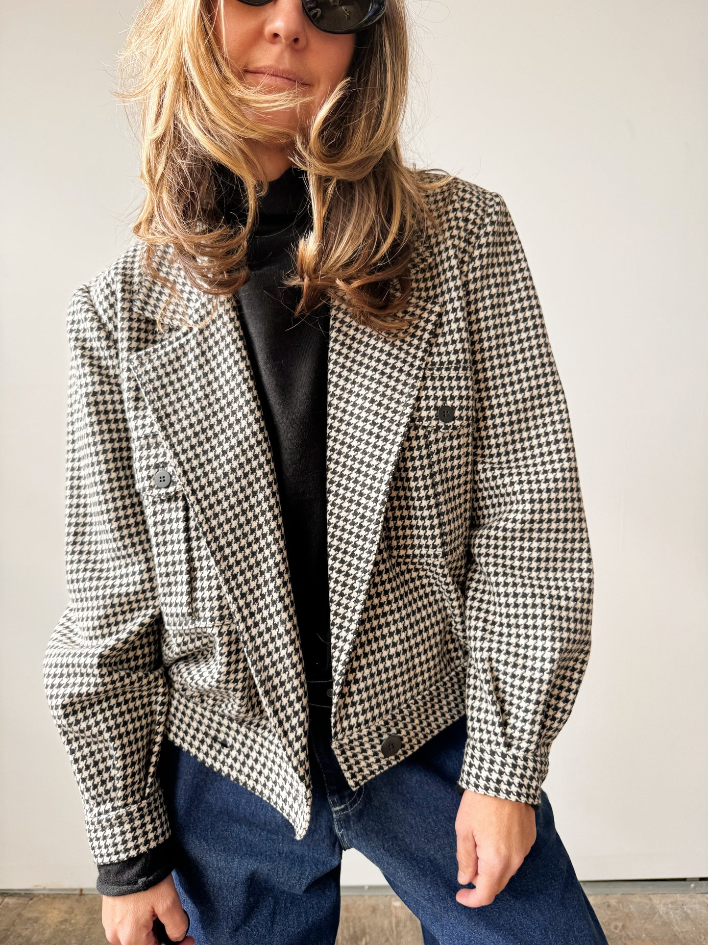 Houndstooth Crossover Jacket (M)