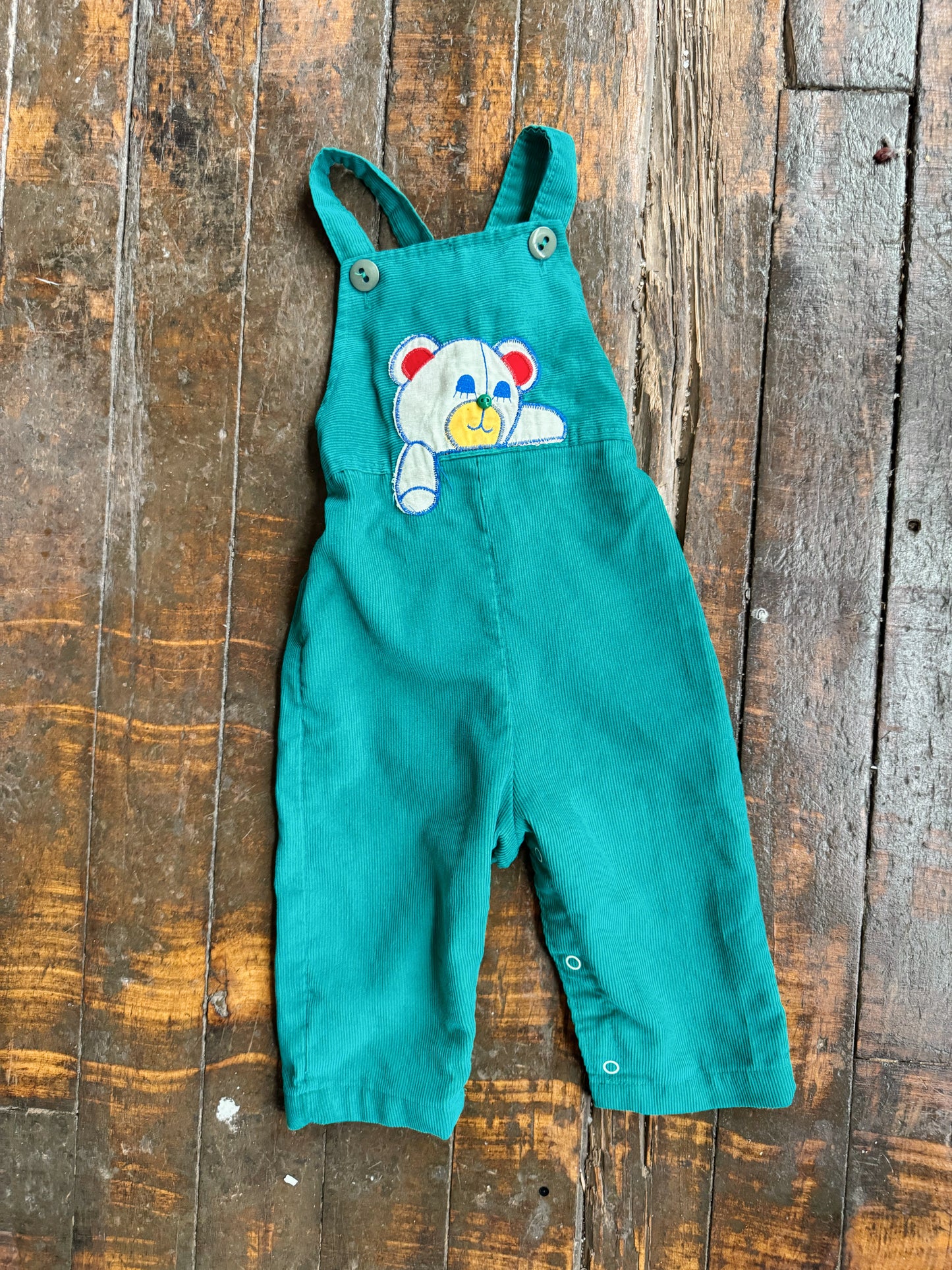Bear 80s Corduroy Overalls (18mths)