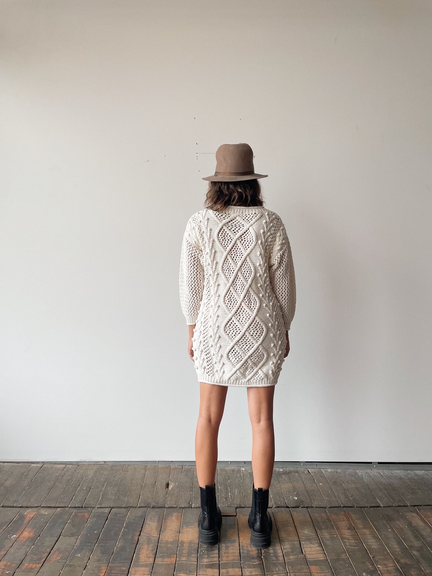 90s Cable Knit Tunic