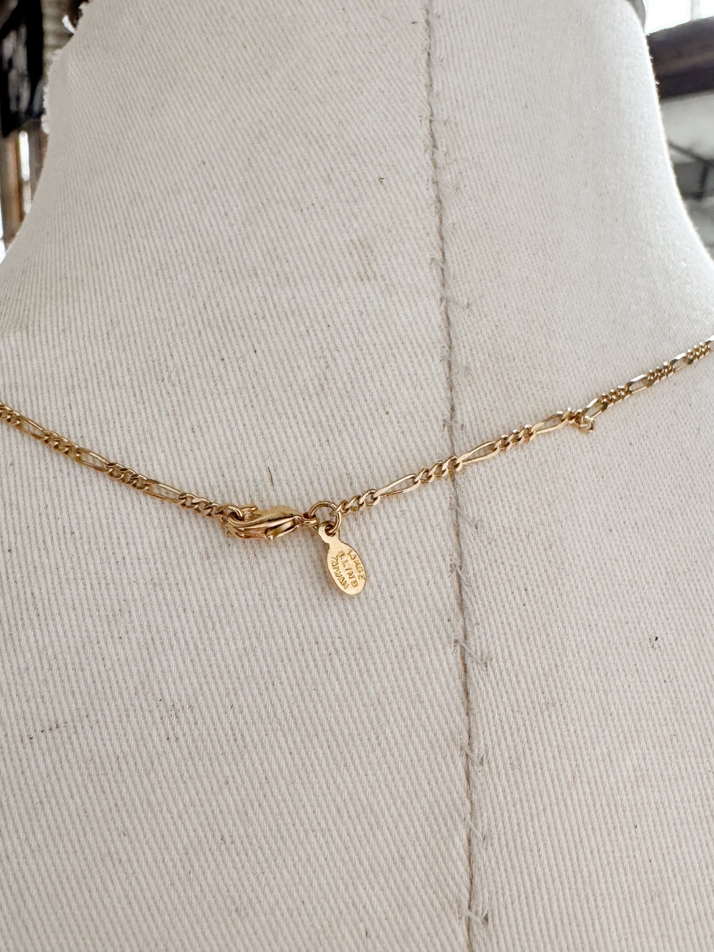 Petite Figaro 21" Gold-Plated Necklace