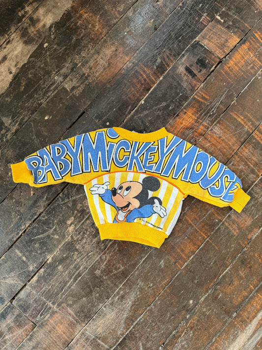 '84 Baby Mickey Mouse Crewneck (6mos)