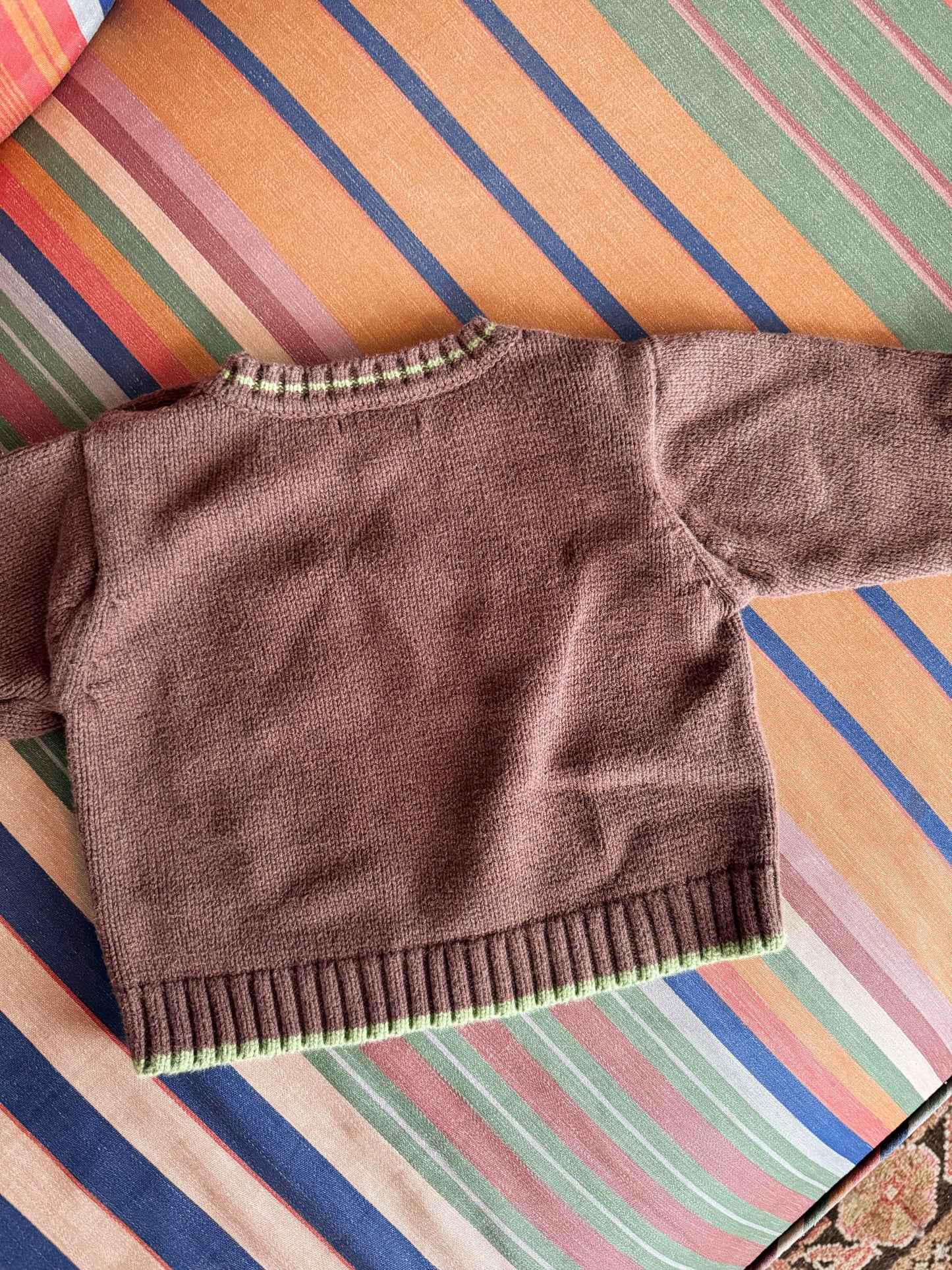 Tractor Crewneck Sweater (12m)