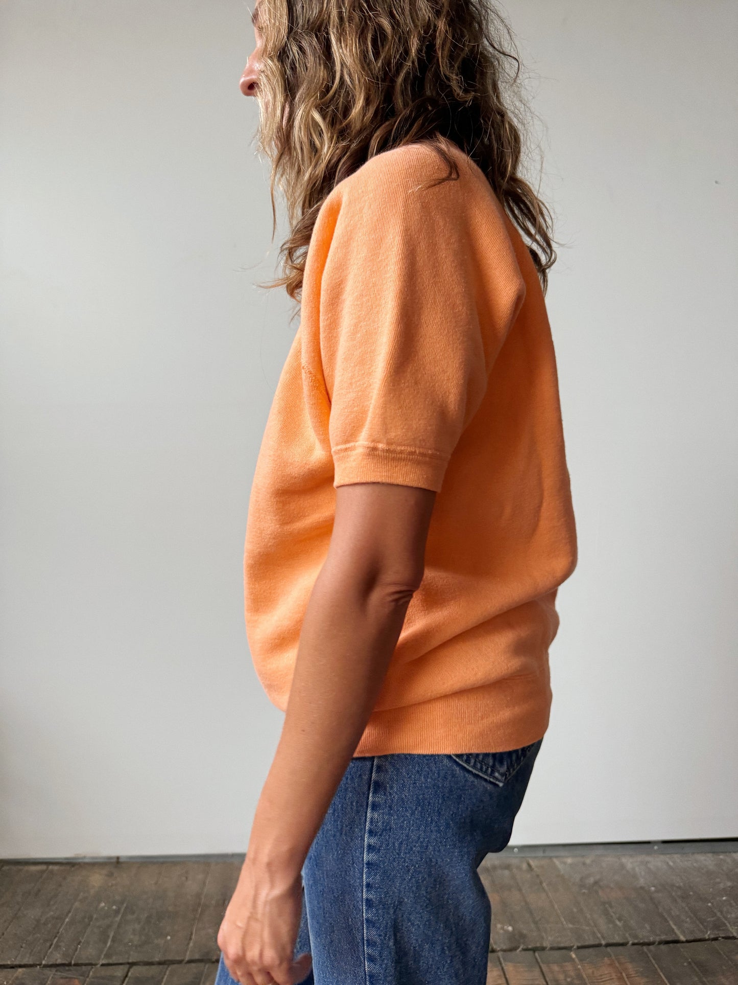 80s Clementine Short Sweatshirt (M)