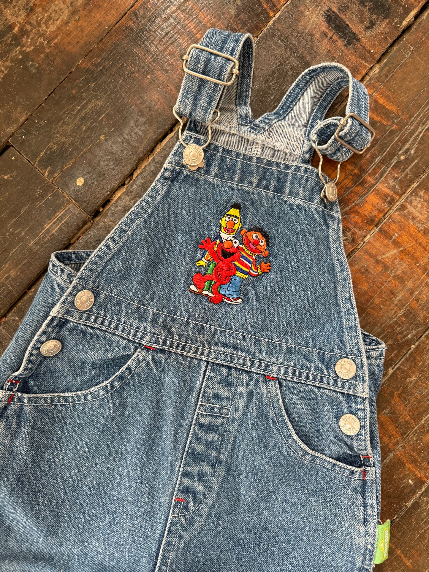 Sesame Street Overalls (12mos)