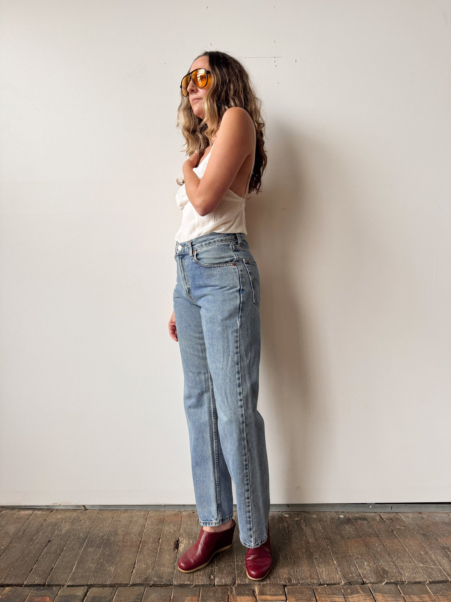 Levi's 505 Straight Leg Denim Jeans (28")
