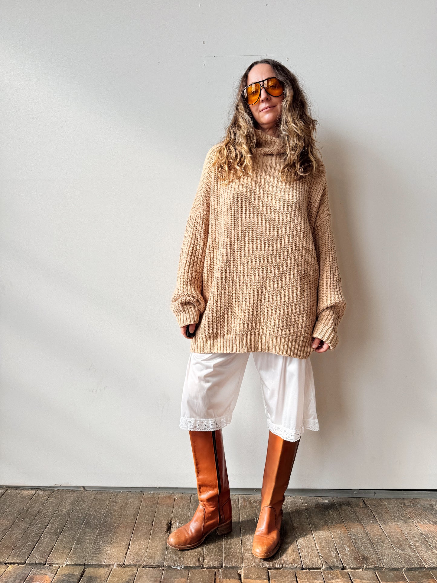 White Slip Shorts (28")