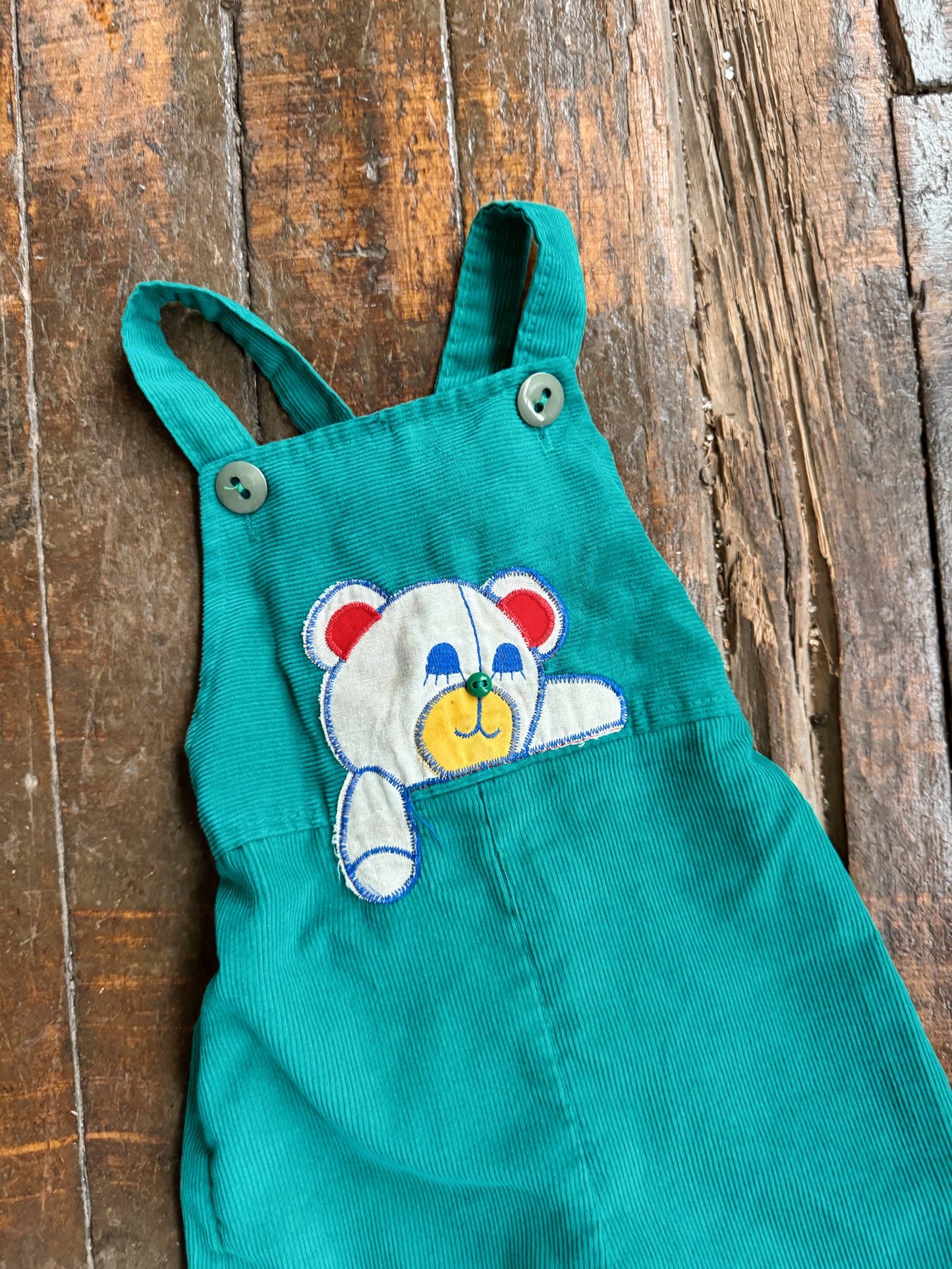 Bear 80s Corduroy Overalls (18mths)