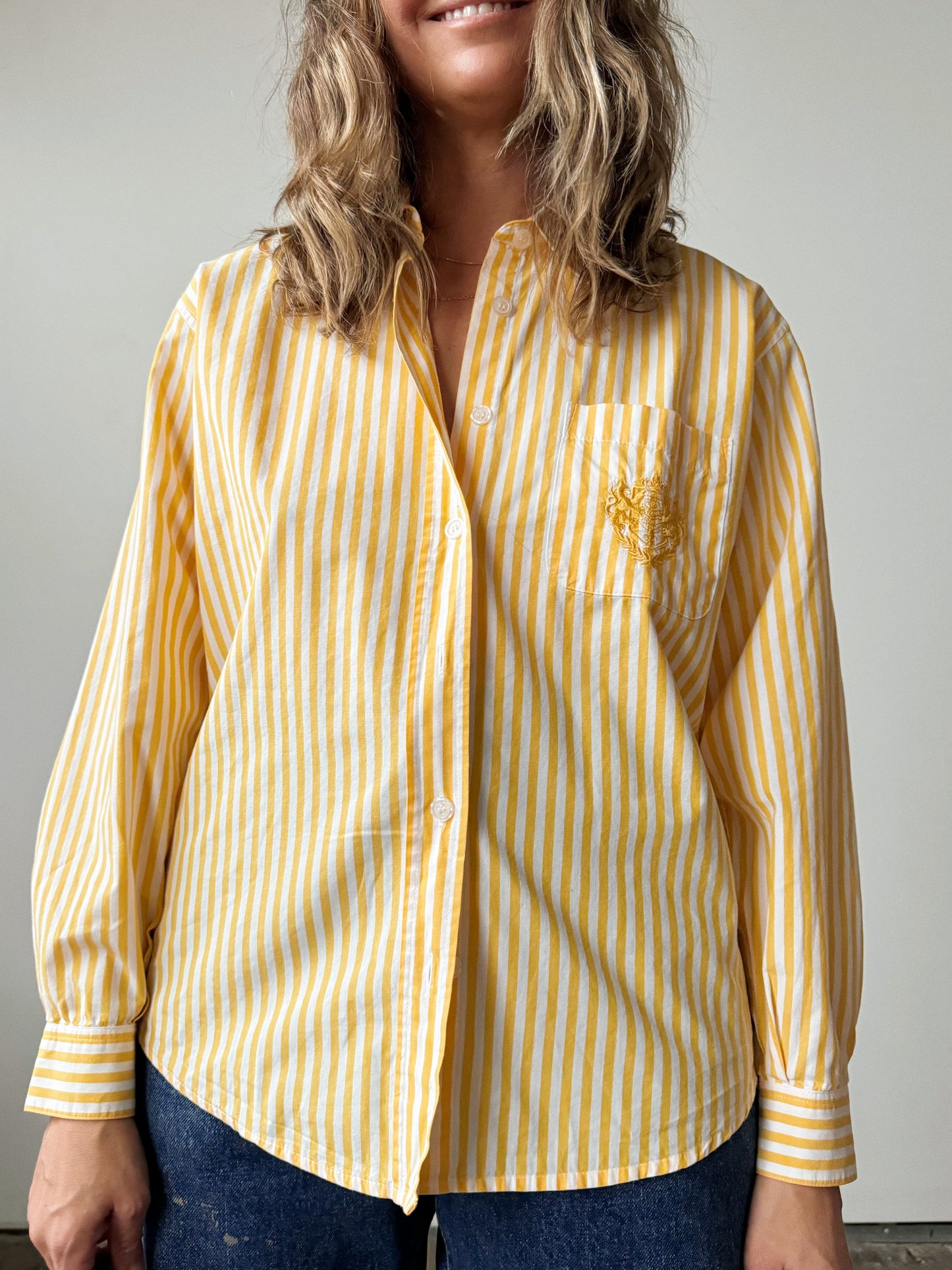 Cabana Stripe Blouse (M)