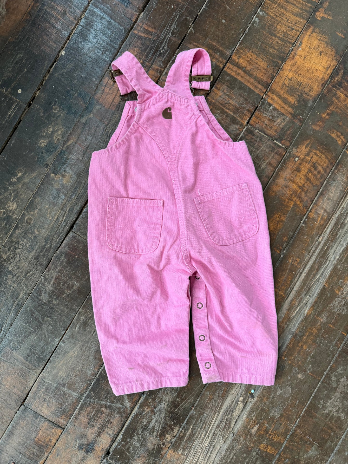 Carhartt Heart Overalls (9mos)