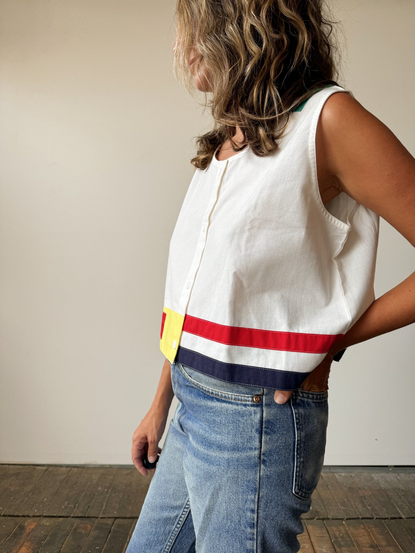 70s HUG Cropped Top (L)