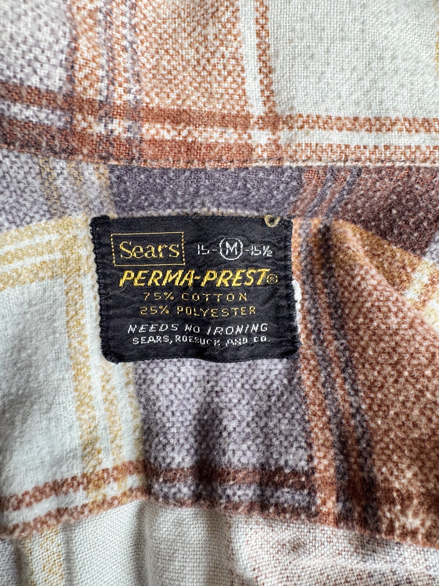 Plaid 70s Flannel (S)