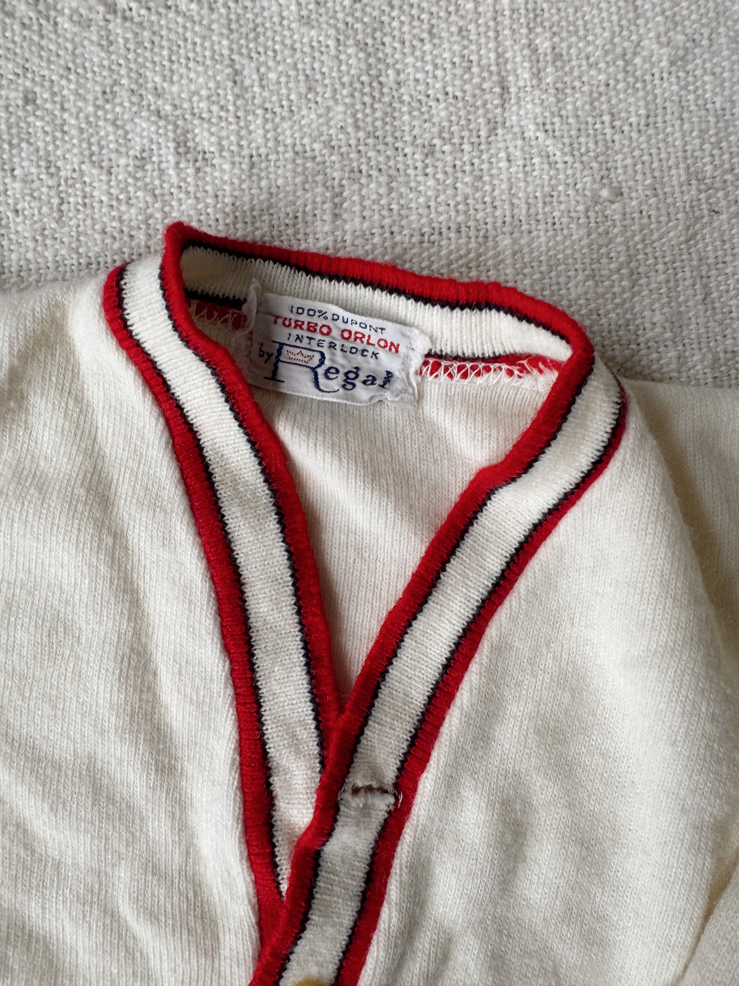 70s Regal School Cardigan (12m)