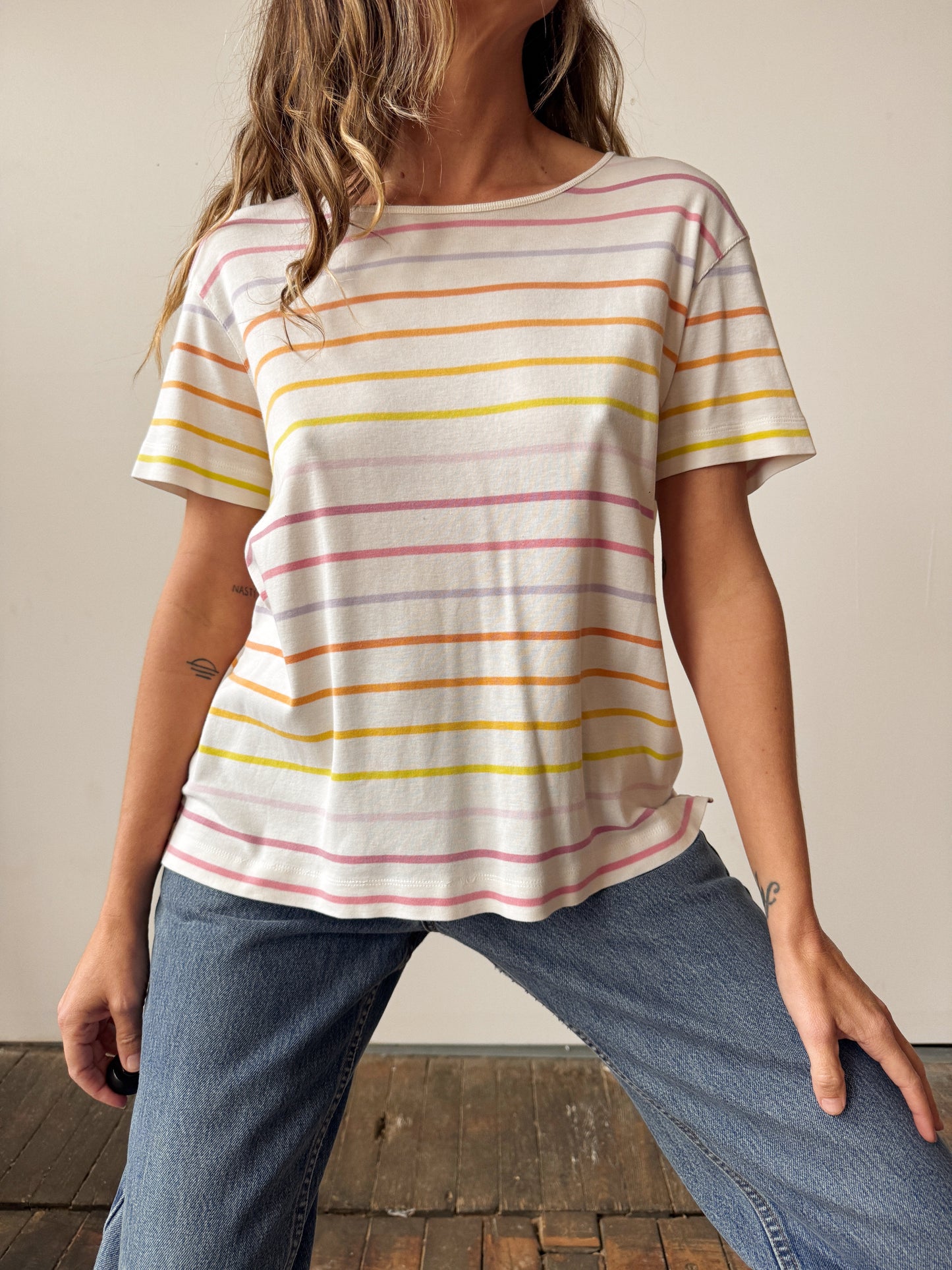 Pastel 00s Rima Cotton Summer Tee (XL)