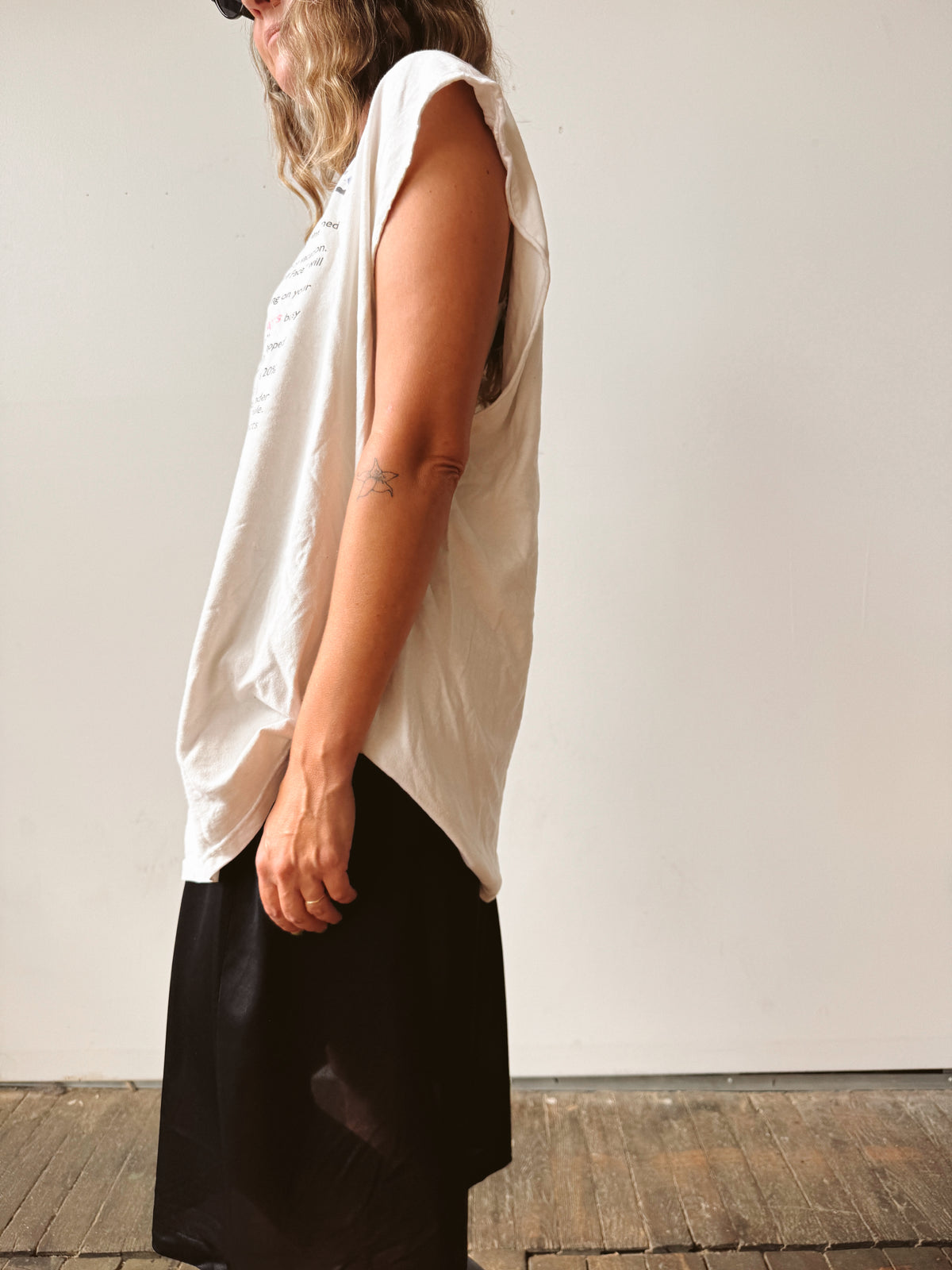Cat's Rules 90s Sleeveless T-Shirt (XL)