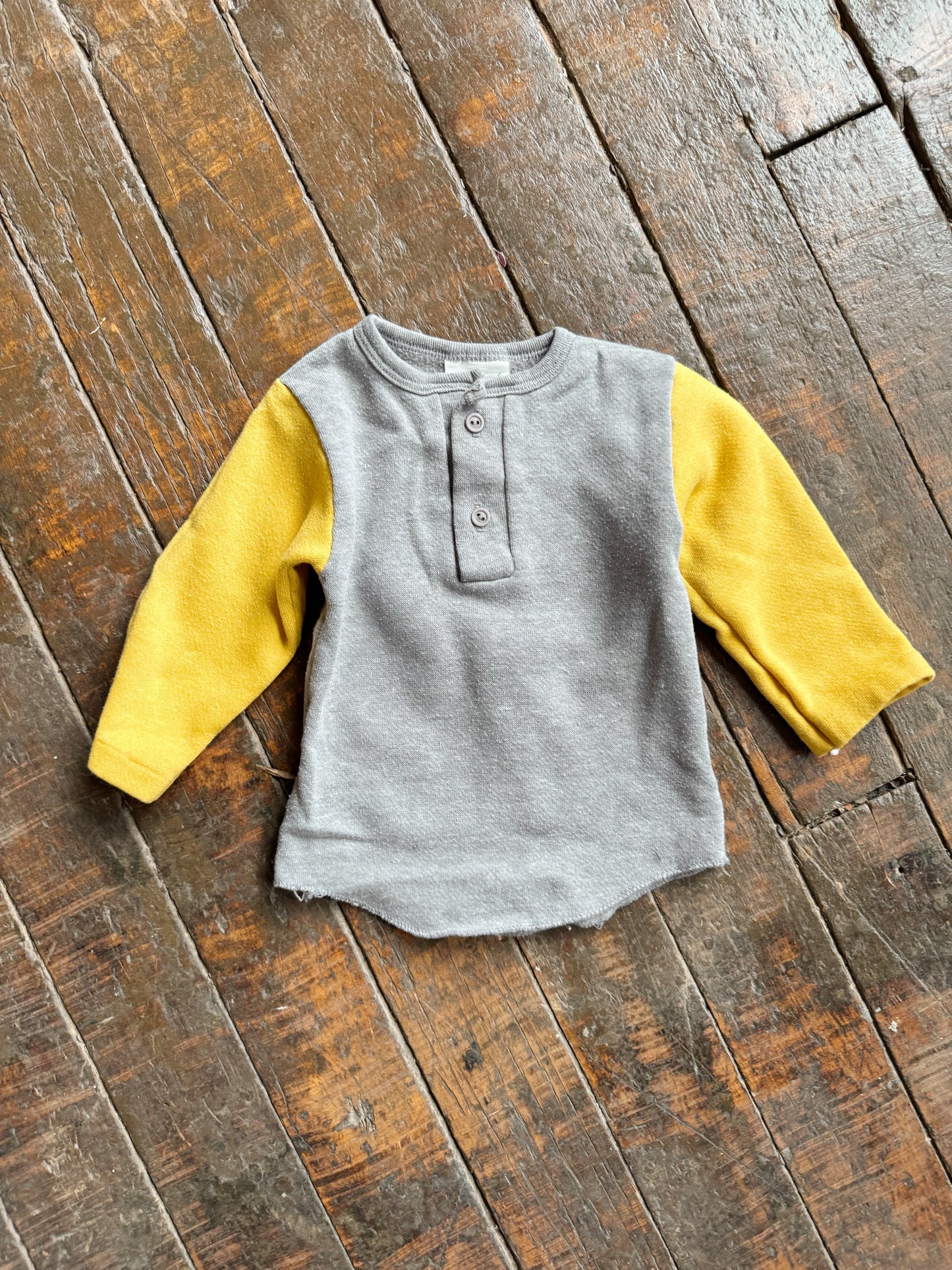 Raglan 70s Thick Cotton Shirt (2T)