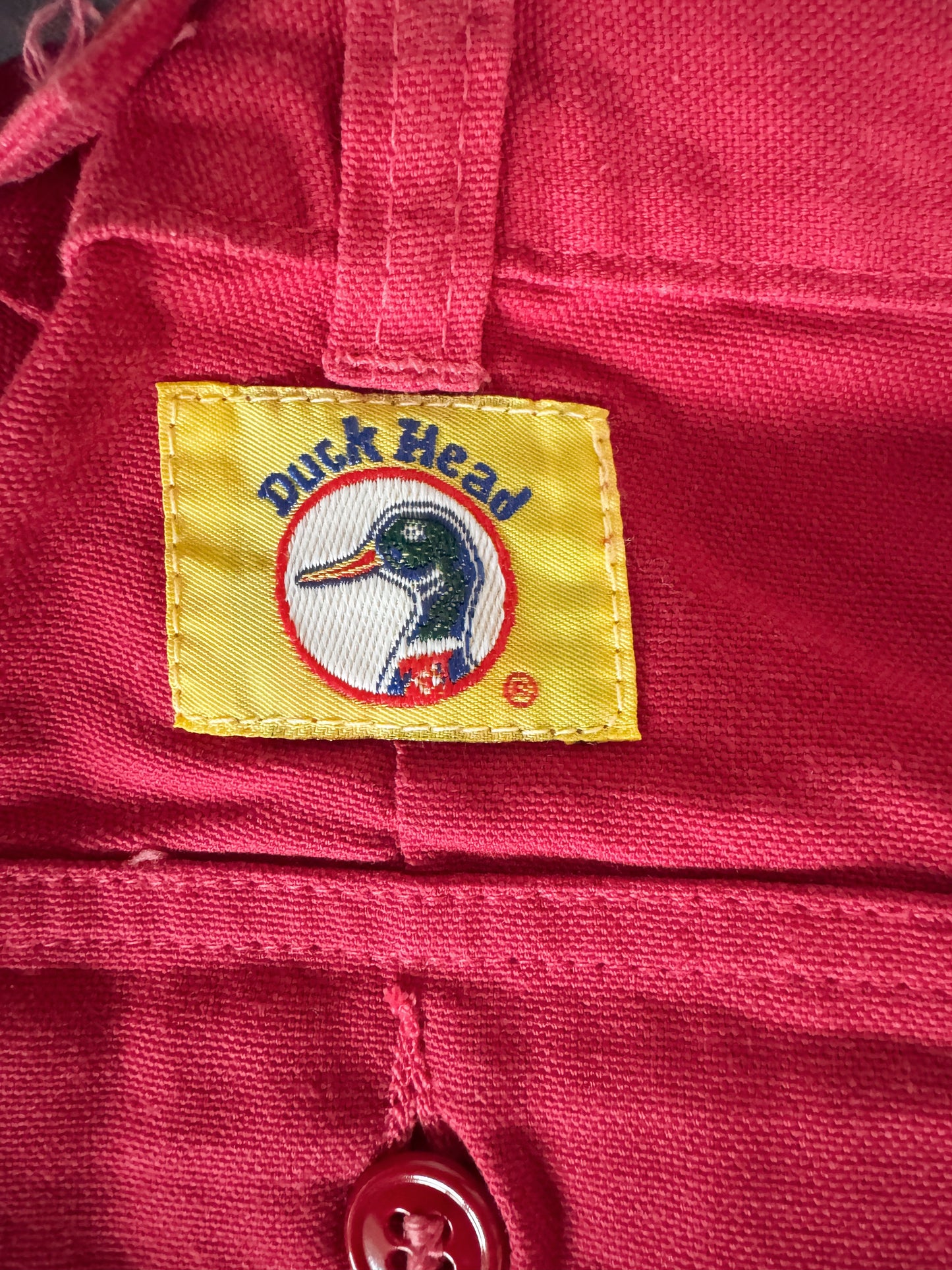 Duck Head Chino Red Shorts (34")