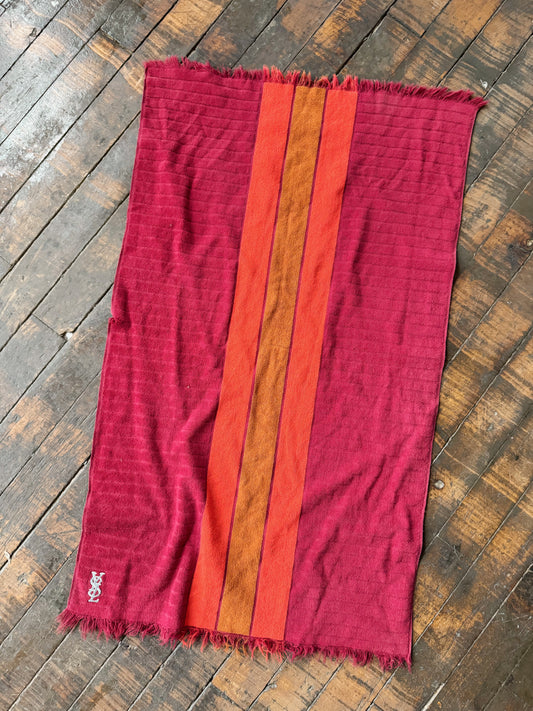 Vintage YSL Bath Towel 40"x24"